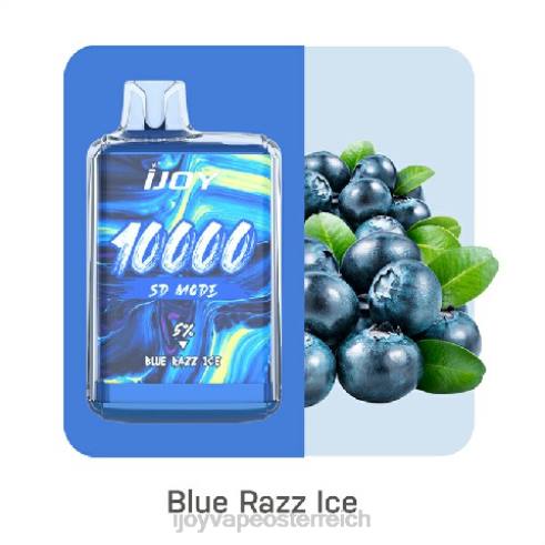 iJOY bar price - V8JT162 iJOY Bar SD10000 Einweg blaues Razz-Eis